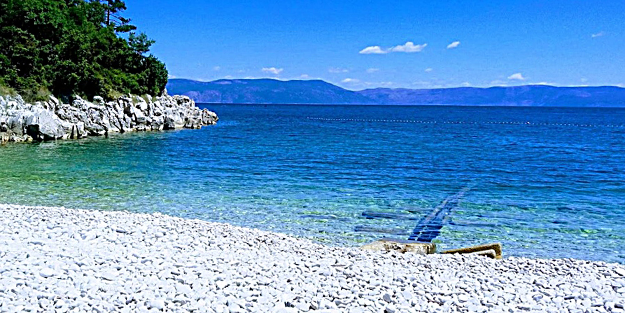 Huboka beach near Labin accommodation and apartments nearby | Direct