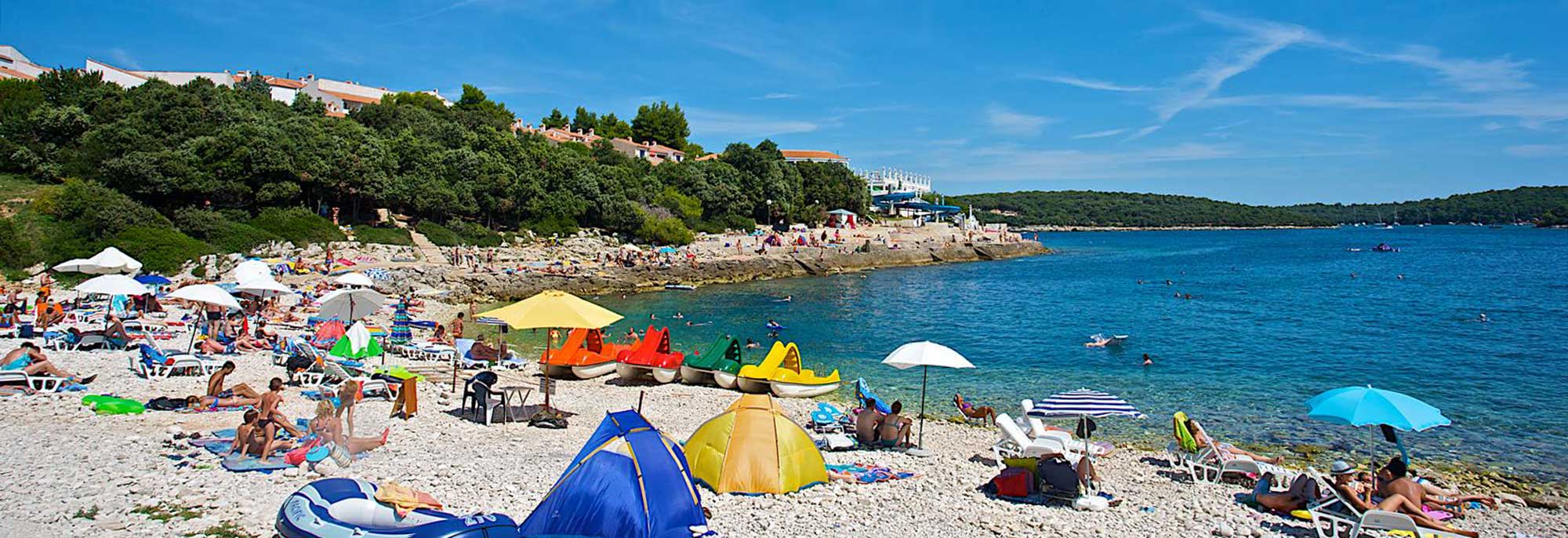 Verudela Beach In Pula Accommodation And Apartments Nearby Direct