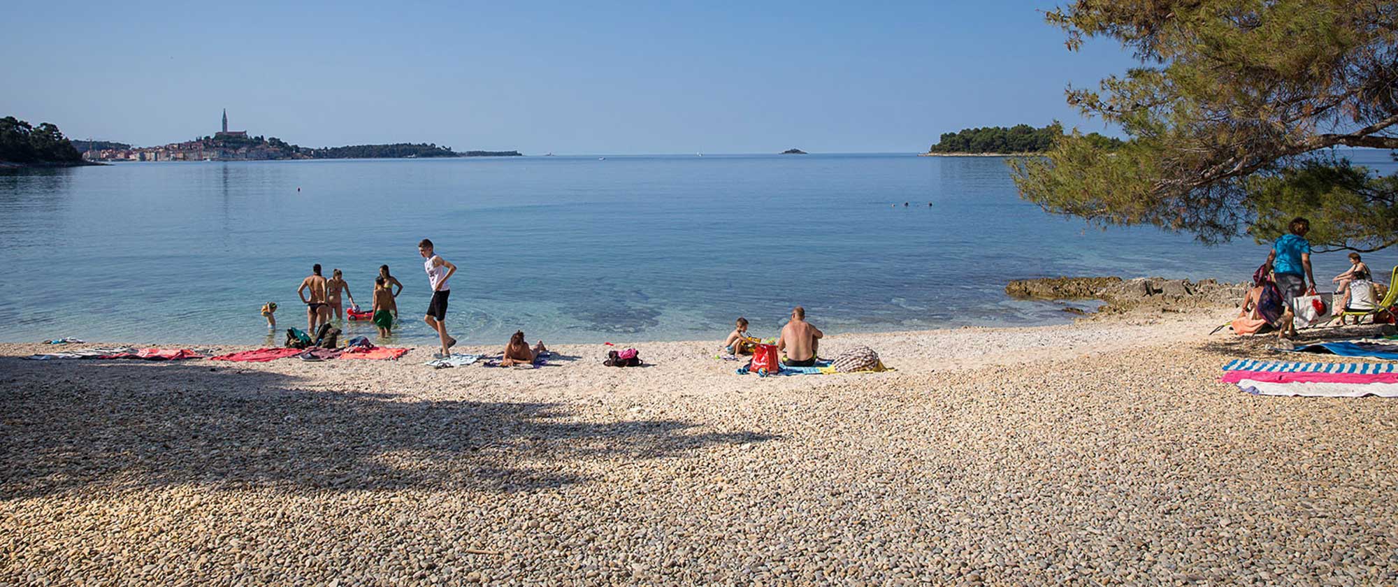 Valdaliso beach in Rovinj accommodation and apartments nearby | Direct ...