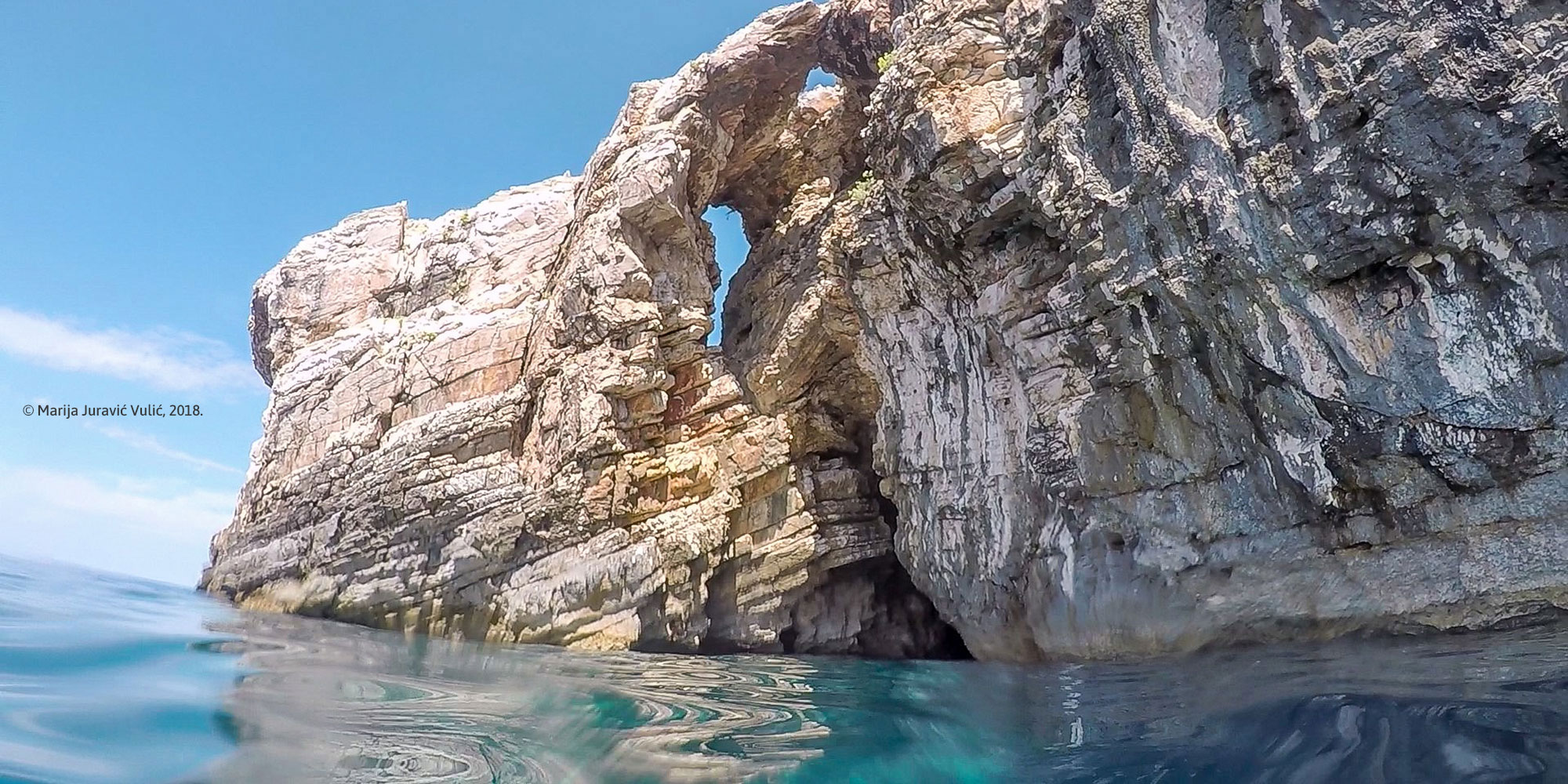 Golubinka cave on Dugi otok accommodation and apartments nearby